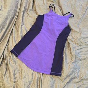 Lululemon Virtuous Tank dual purple